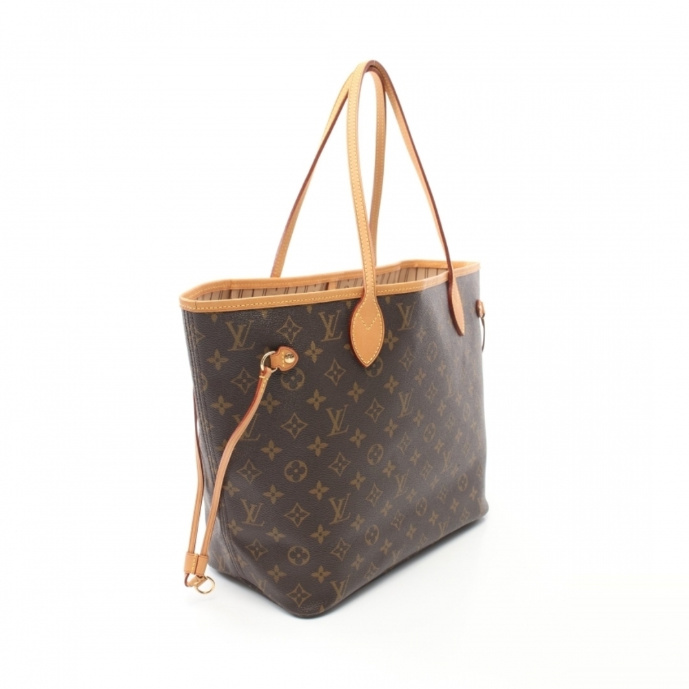 Louis Vuitton Bag Brown Shoulder Neverfull MM
